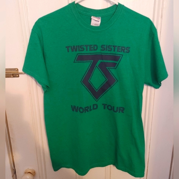 TWISTED SISTERS WORLD TOUR rare bootleg shirt Size Medium * like new * - Picture 5 of 5